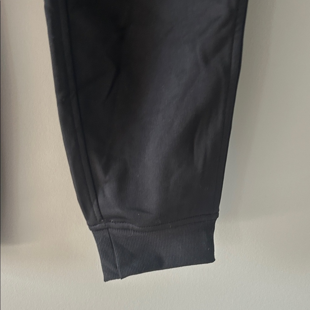 Under Armour Black Jogger Sweatpants with White Logo - Picture 4 of 8